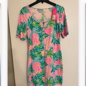 NWT- Lilly Pulitzer Colorful Floral Dress